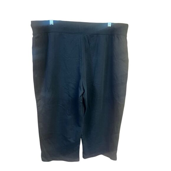 SB Active Womans Black knit Capris Sz XL NWT - Picture 2 of 8
